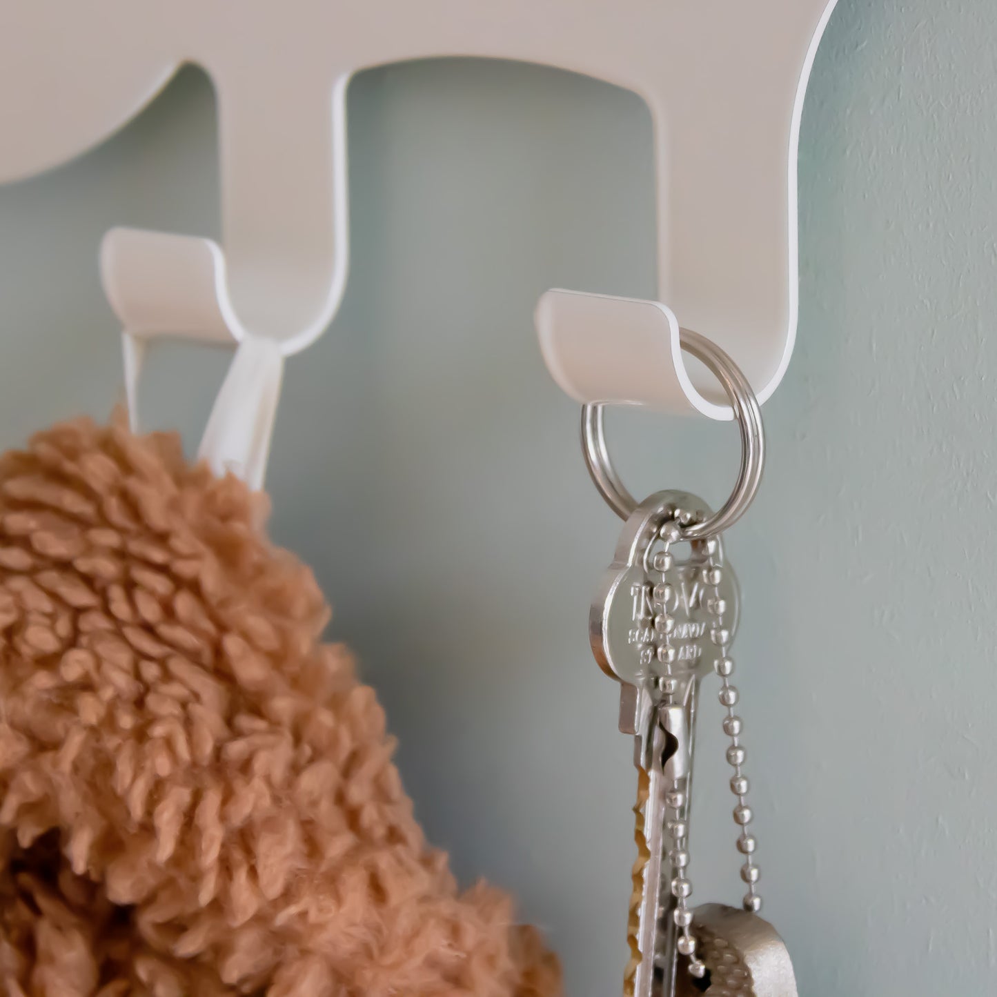 Kids Wall Hook Artic Fox