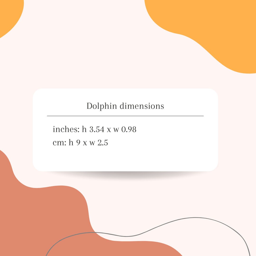 Kids Bathroom Wall Hook Dolphin Blue