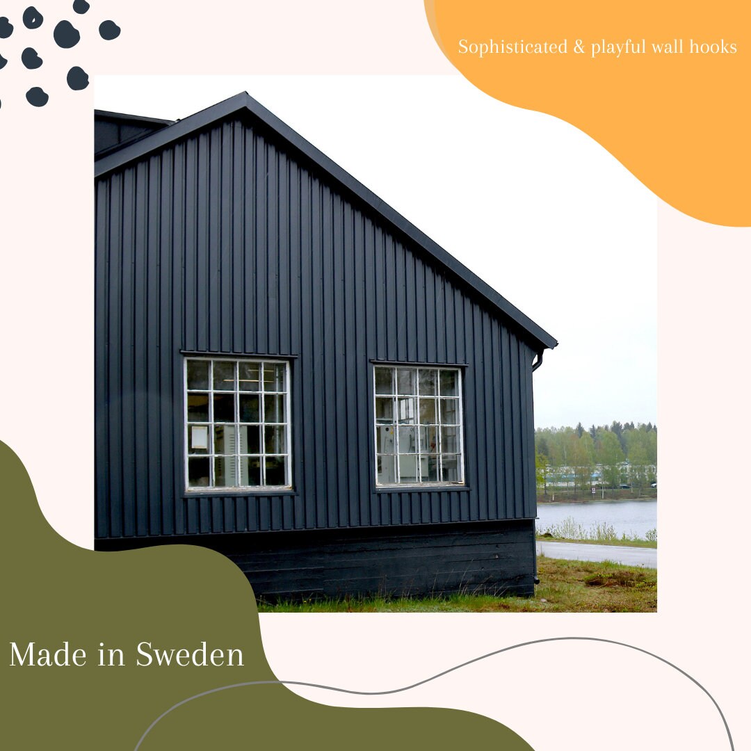 Kids Wall Hook Butterfly Purple