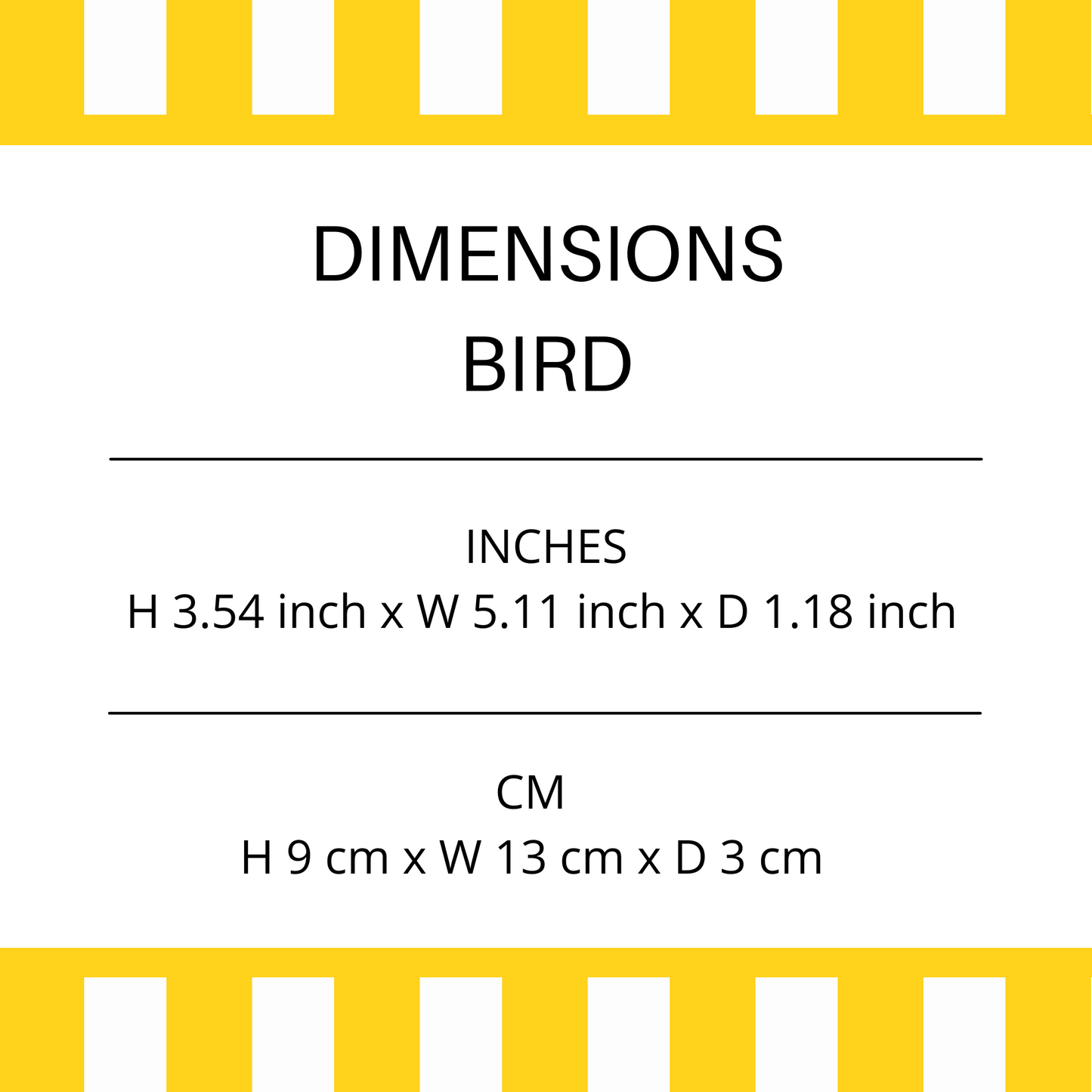 Second sorting / Andrahandssortering / Kids Wall Hook Bird Yellow