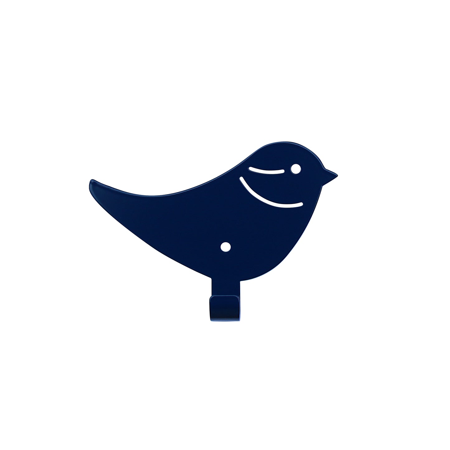 Kids Wall Hook Bird Blue