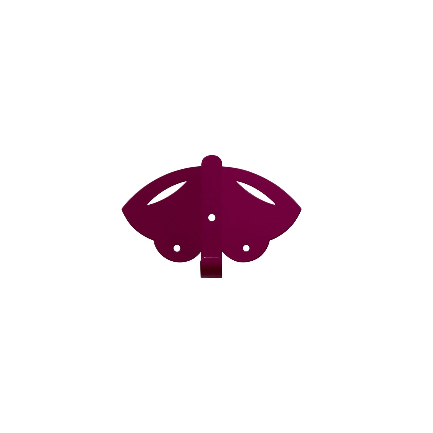 Kids Wall Hook Butterfly Pink