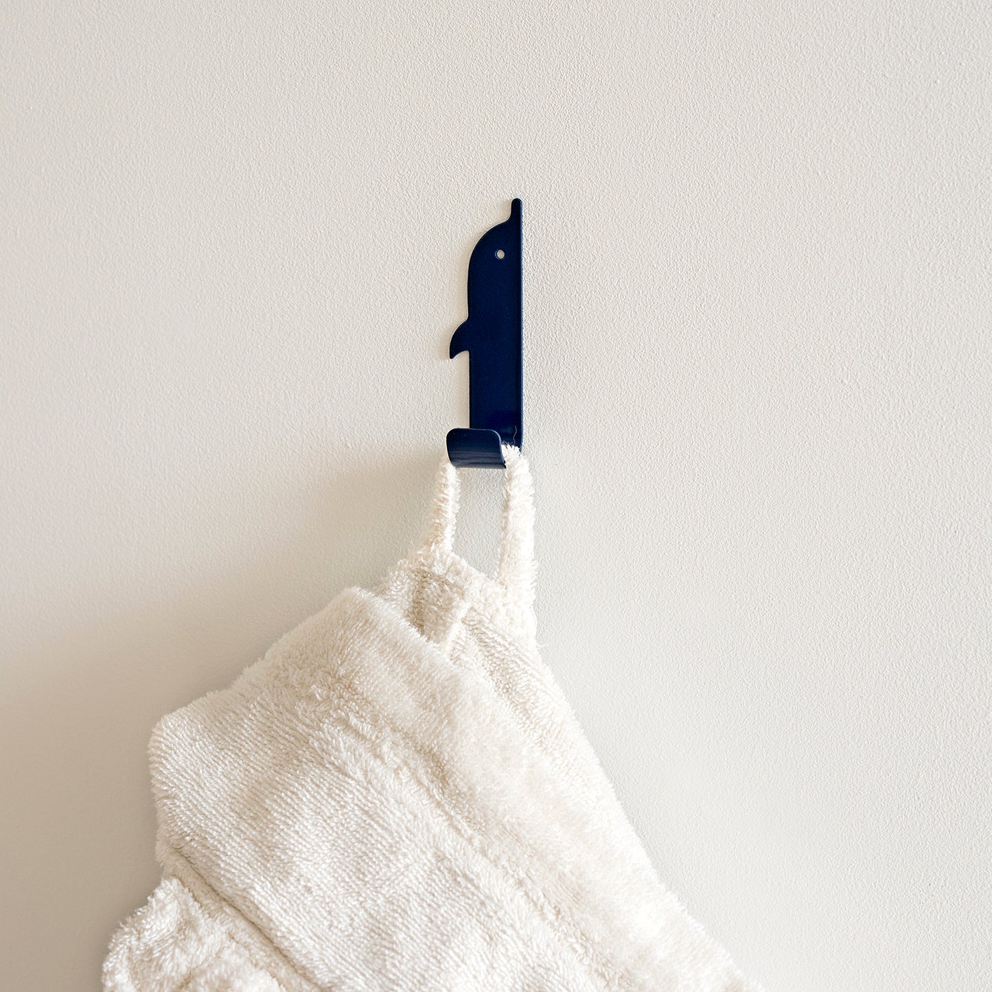 Kids Bathroom Wall Hook Dolphin Blue