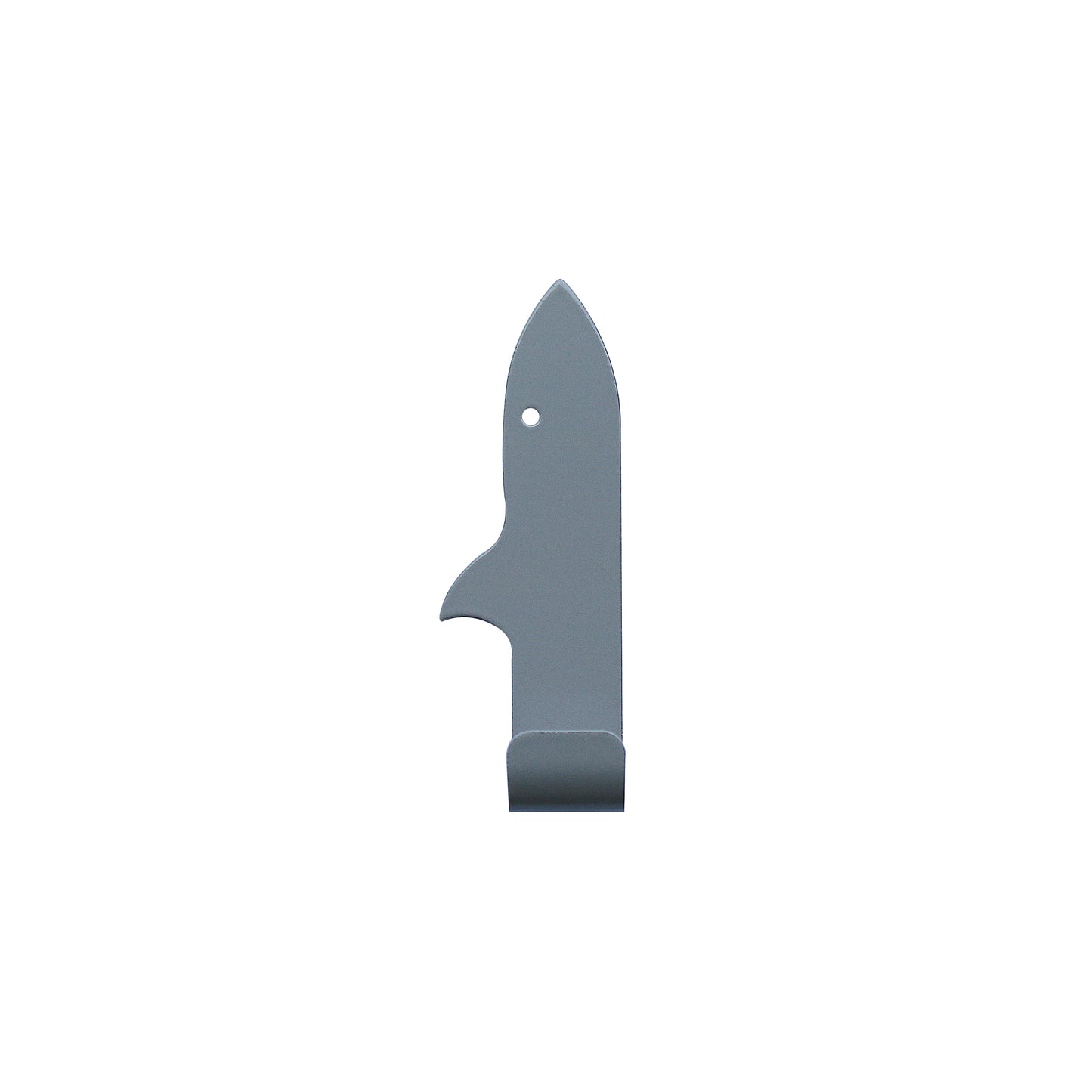 Kids Bathroom Wall Hook Shark Gray