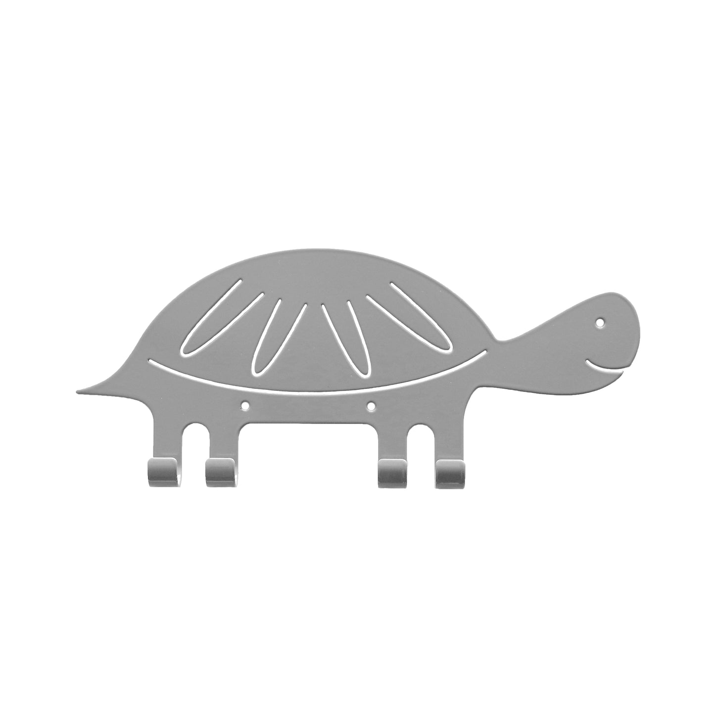 Kids Wall Hook Turtle Gray