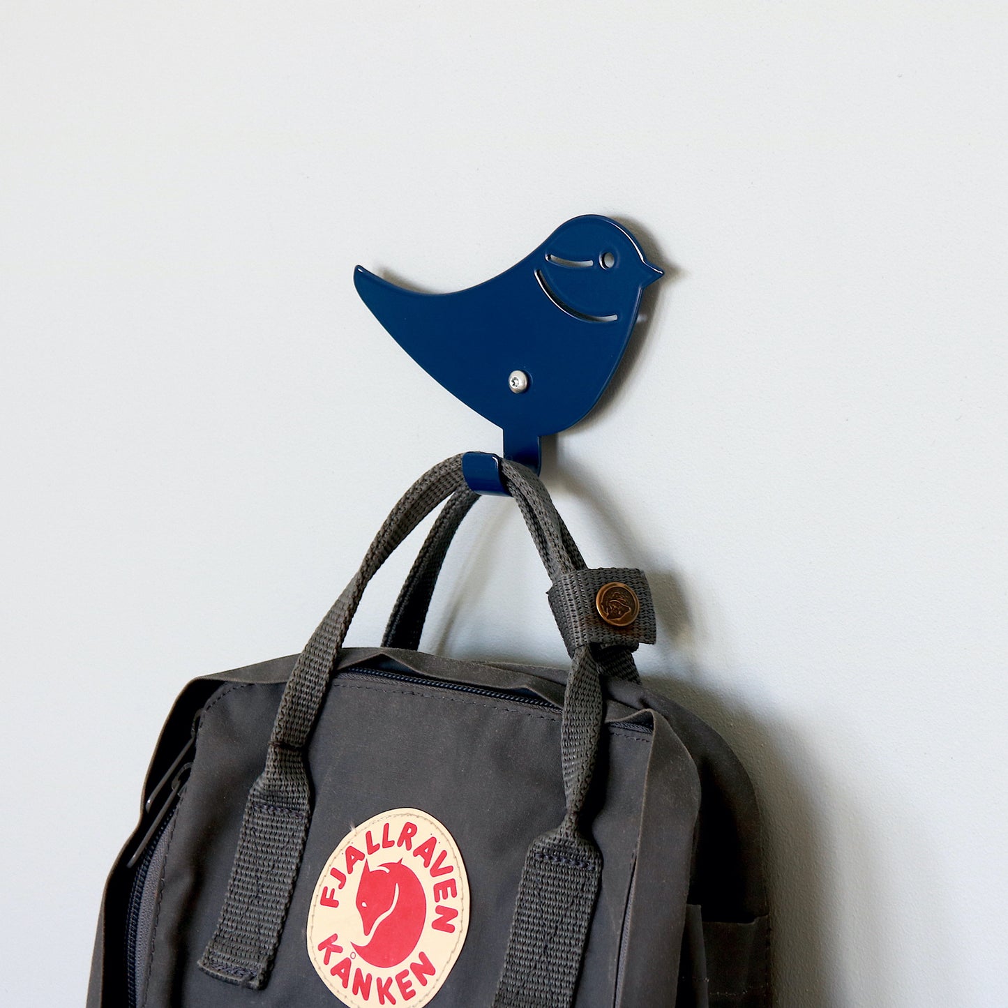 Kids Wall Hook Bird Blue