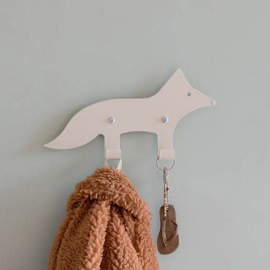 Kids Wall Hook Artic Fox