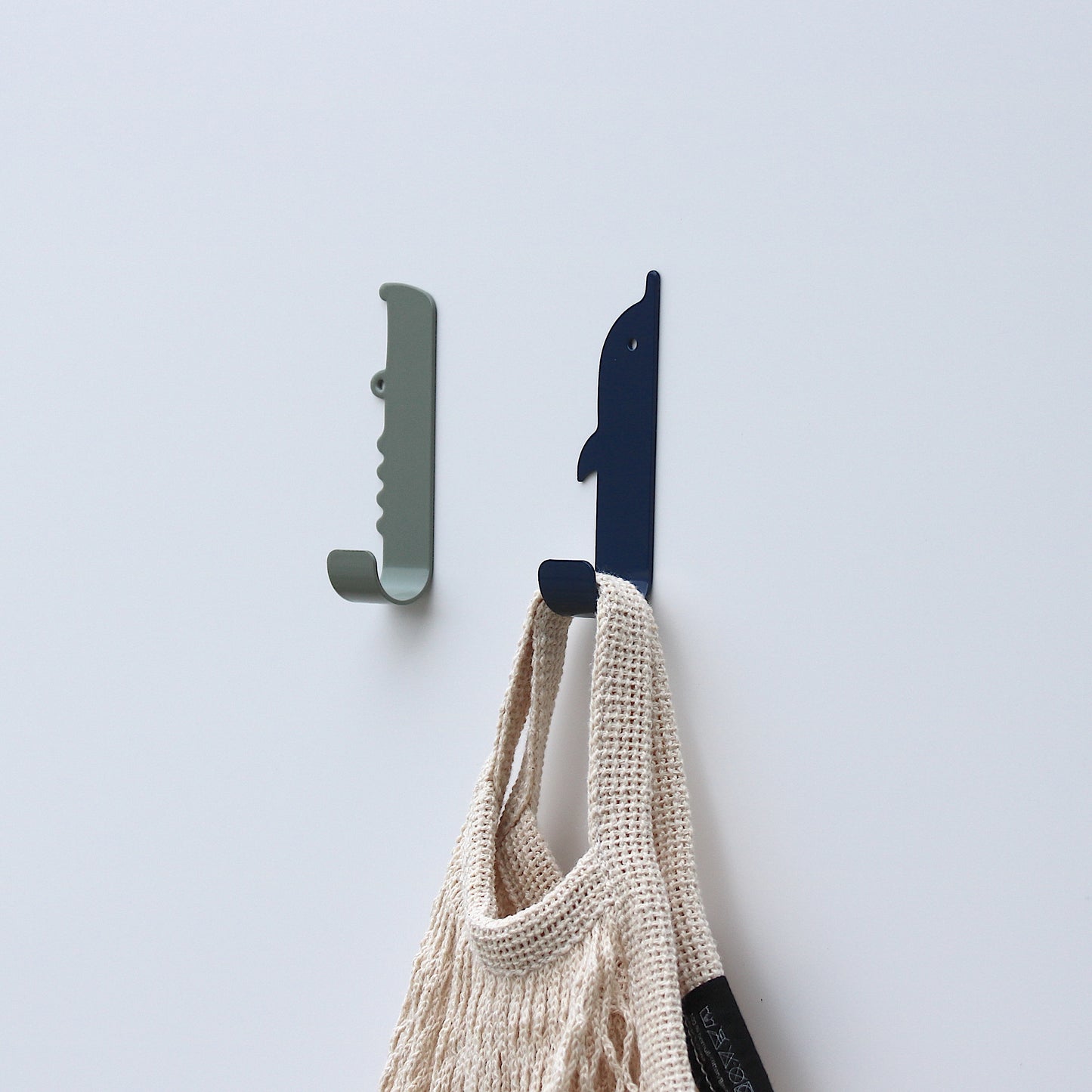 Towel Hangers For Kids, Playful Bathroom Hooks, Dolphin/Crocodile