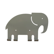 Load image into Gallery viewer, Kids Wall Hook Elephant Gray
