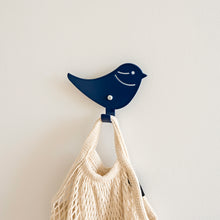 Load image into Gallery viewer, Kids Wall Hook Bird Blue
